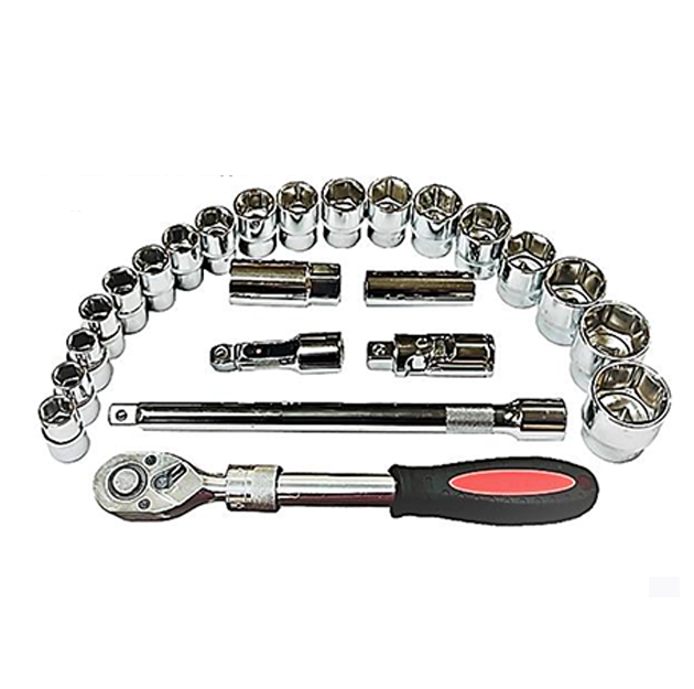Telescopic Ratchet Handle 1/2"dr Set - 24PCS